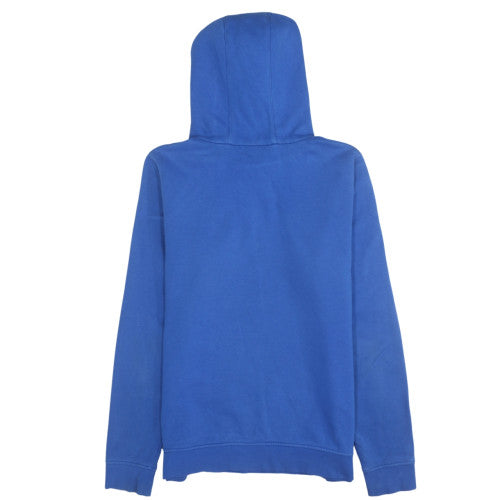 Hugo Boss Boys Blue Pullover Hoodie 16 Years Logo Print Regular Fit
