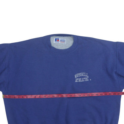 Russell Athletic Women's Blue XL Crew Neck Sweatshirt