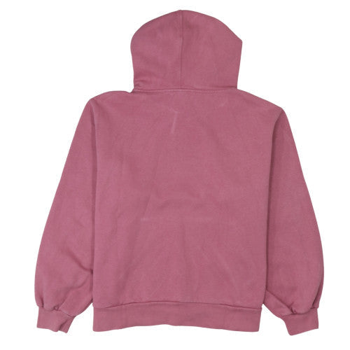 Adidas Womens Pink Pullover Hoodie UK 10 Cotton Blend Casual