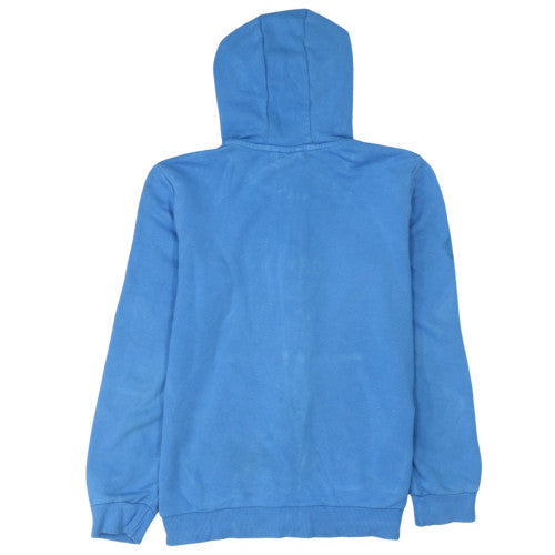 Puma Boys Blue Full Zip Hoodie 13-14 Years Cotton Blend Casual