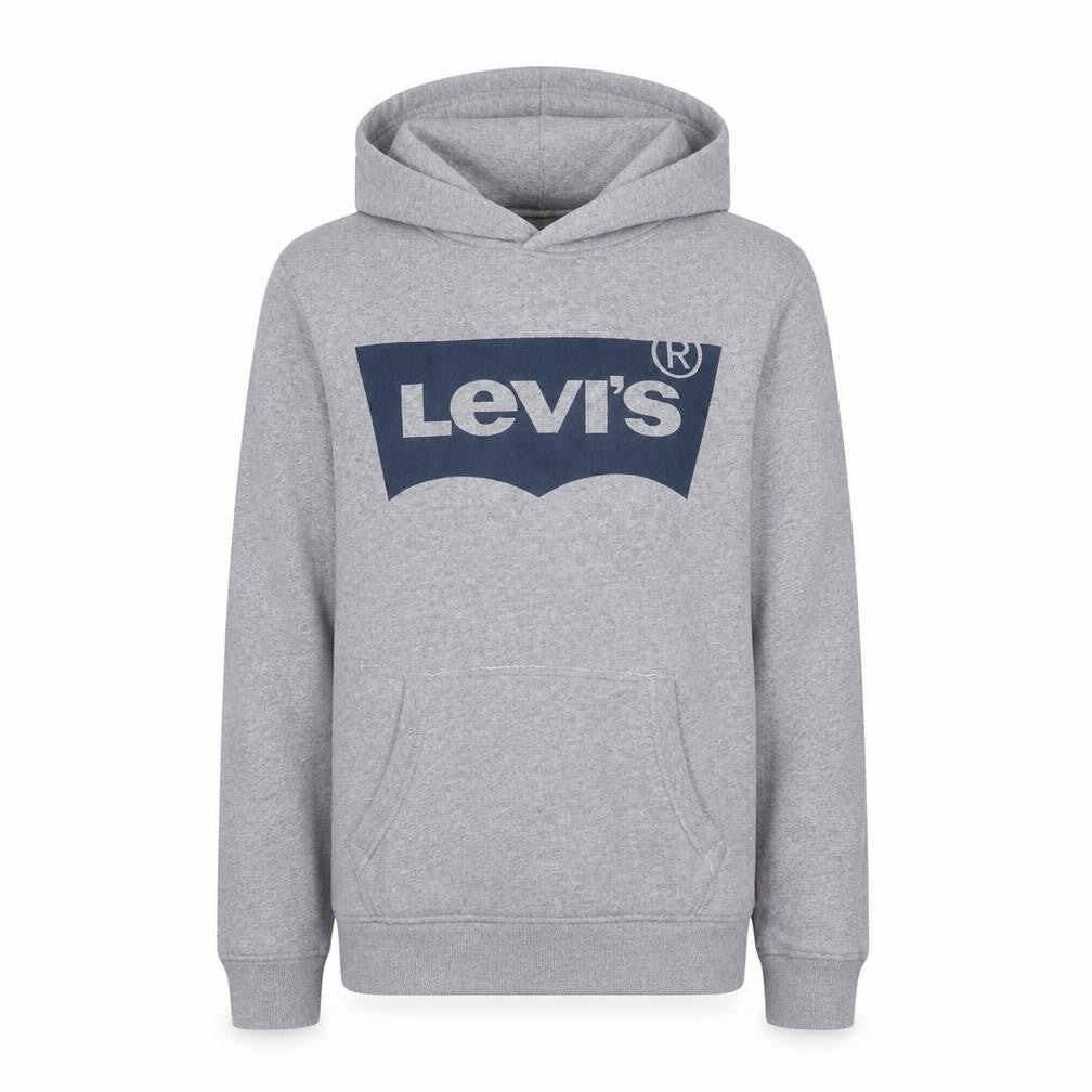 Levi's Boys Grey Pullover Hoodie 16 Years Logo Fleece Sweatshirt