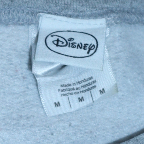 Disney Women Grey Mickey Mouse Pullover Sweatshirt M