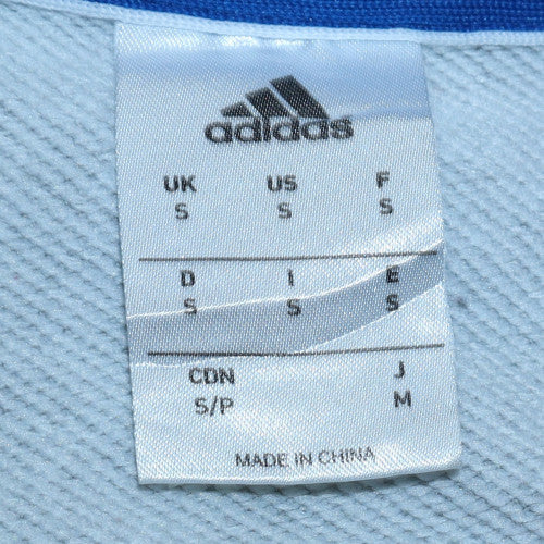 Adidas Men's Grey Crew Neck Pullover Sweatshirt Size S