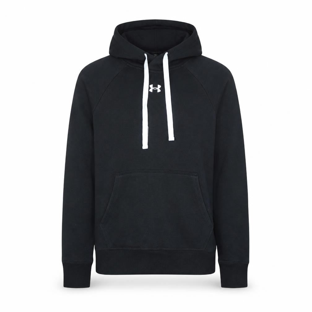 Under Armour Men's Black XS Pullover Hoodie Relaxed Fit Fleece