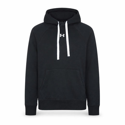 Under Armour Men's Black XS Pullover Hoodie Relaxed Fit Fleece