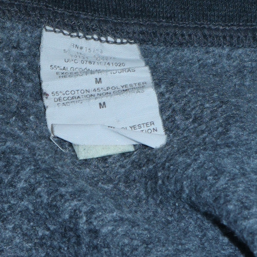 Champion Mens Grey Crew Neck Pullover Sweatshirt Size M