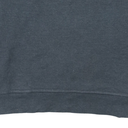 Champion Mens Grey Crew Neck Pullover Sweatshirt Size M