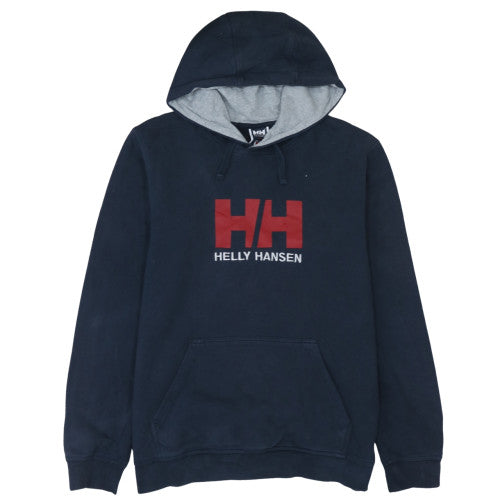 Helly Hansen Men Blue XL Pullover Hoodie with Logo