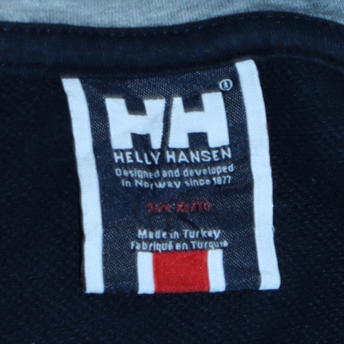 Helly Hansen Men Blue XL Pullover Hoodie with Logo