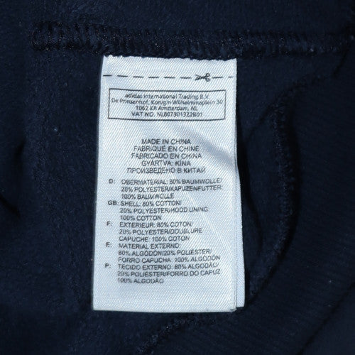 Adidas Men’s Blue XL Full Zip Hoodie Sports Essentials