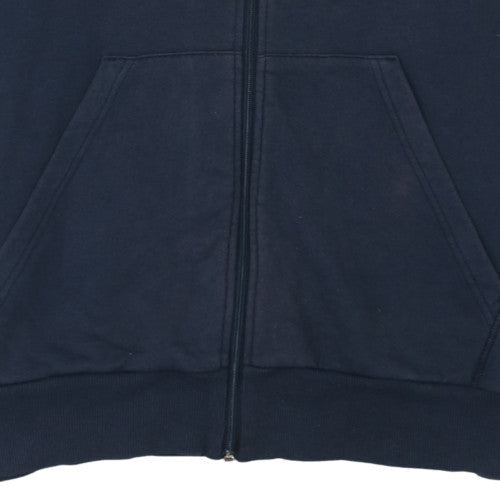 Adidas Men’s Blue XL Full Zip Hoodie Sports Essentials