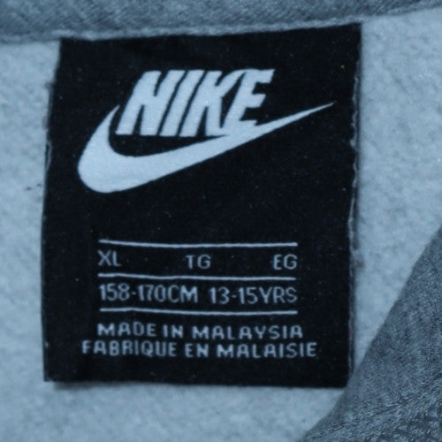 Nike Teens Grey Pullover Hoodie XL Fleece Sportswear