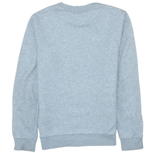 Adidas Boys Grey Crew Neck Pullover Sweatshirt 12-13 Years Classic Logo
