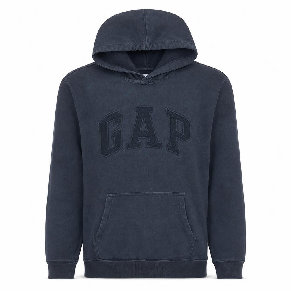 Gap Mens Blue Fleece Pullover Hoodie XL Regular Fit