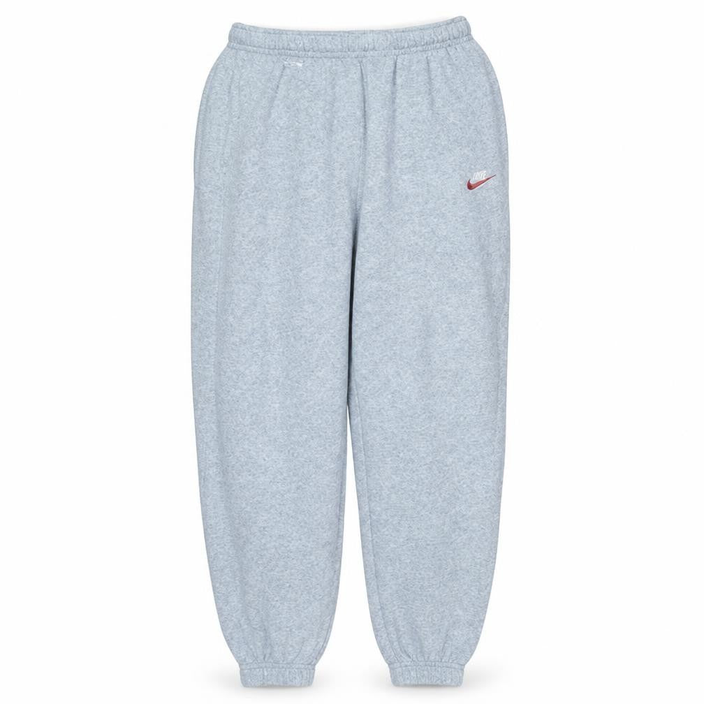 Nike Men Grey M Fleece Sweatpants Tapered Fit Activewear Trousers