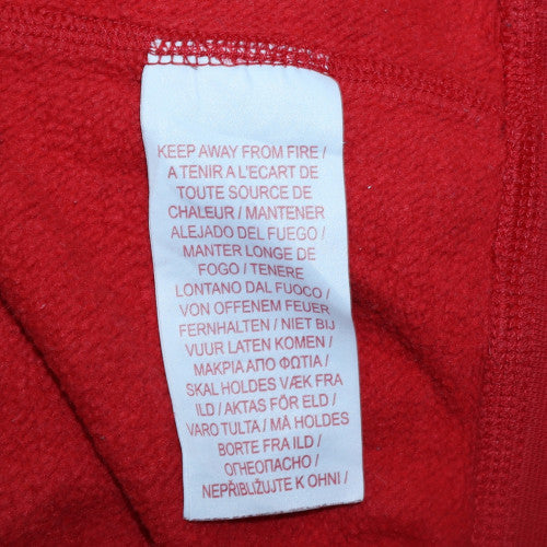 Nike Boys Red Pullover Hoodie XL 158-170cm Fleece Sweatshirt