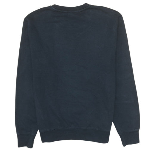 Nike Men's Black Crew Neck Fleece Sweatshirt Small Regular Fit