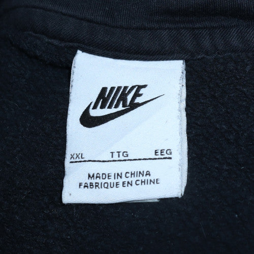 Nike Women’s Black Pullover Hoodie XXL Cotton Blend Casual Sportswear