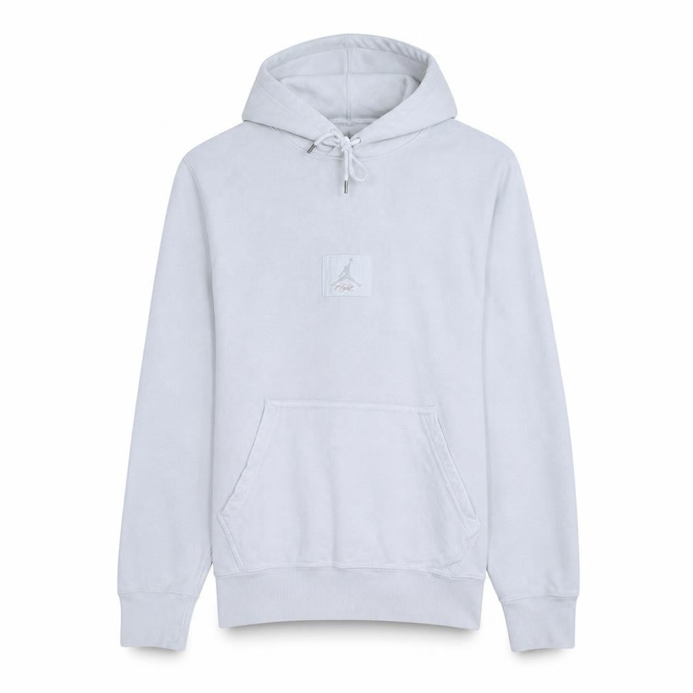 Nike Jordan Men's White Pullover Hoodie Size S Graphic Logo Sportswear