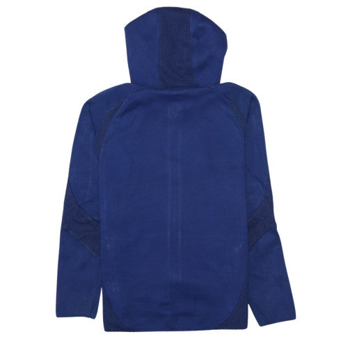Puma Boys Blue Full Zip Hoodie 13-14 Years Sports Hooded Sweatshirt