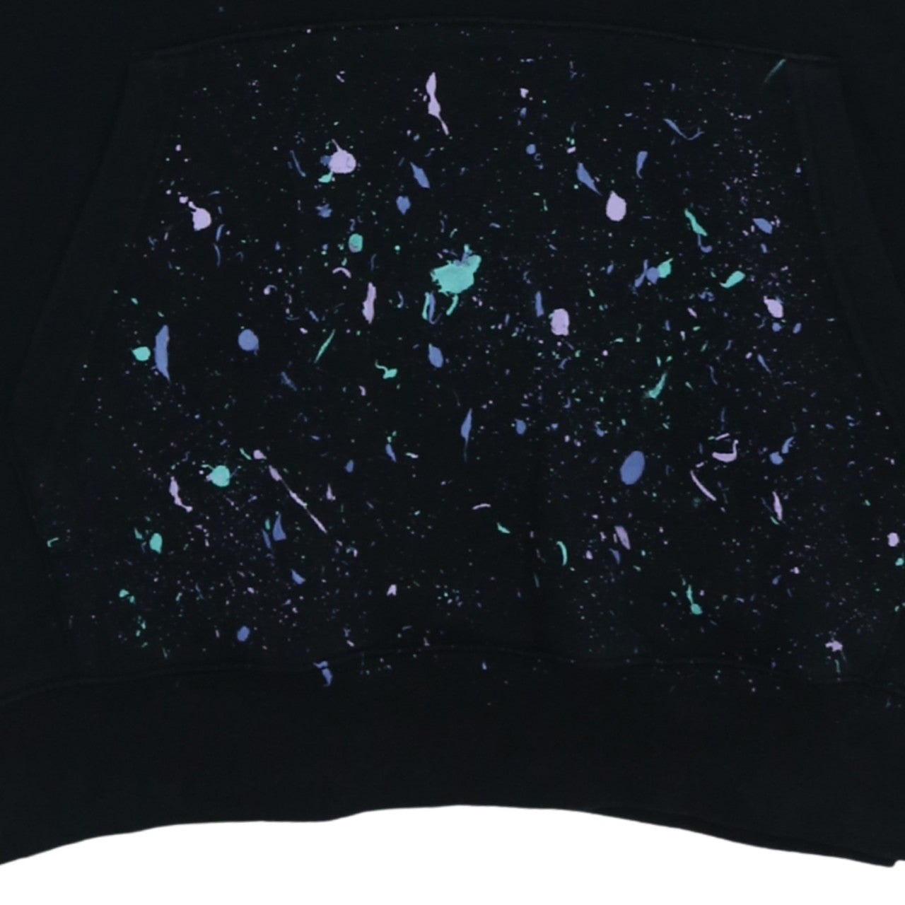 Nike Men's Black Pullover Hoodie L Regular Fleece Graphic Sportswear