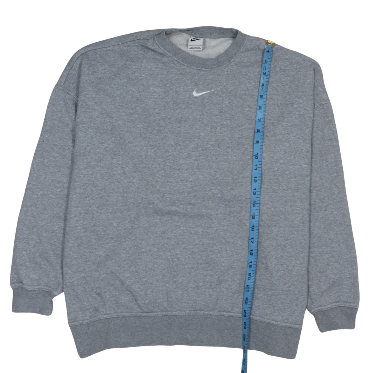 Nike Women’s Grey Small Pullover Crew Neck Sweatshirt