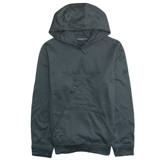 Nike Men's Black Therma-FIT Pullover Hoodie M Sports Fleece