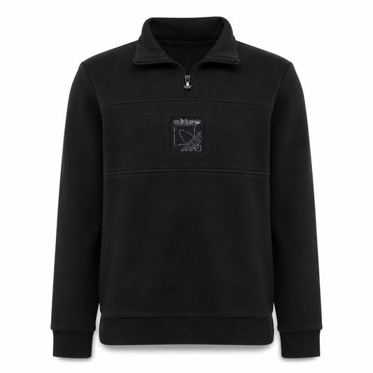 Adidas Men’s Black XS 1/4 Zip Fleece Sweatshirt Pullover