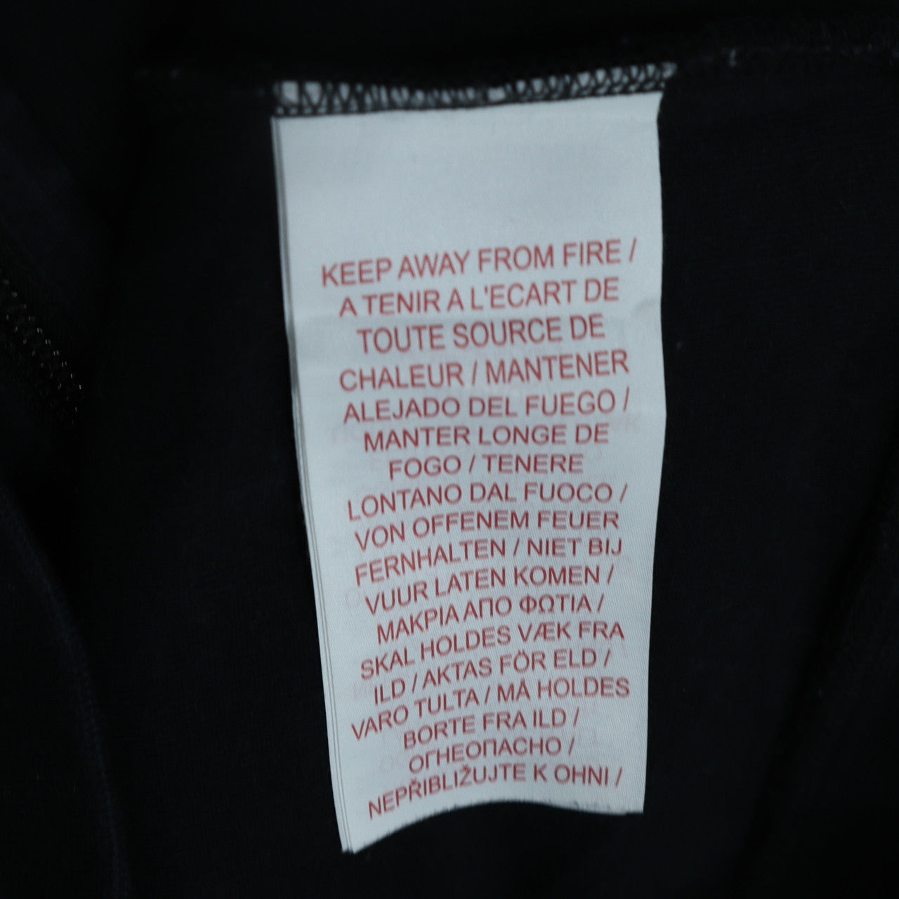 Nike Boys Black XL Full Zip Fleece Hoodie with Logo Detail