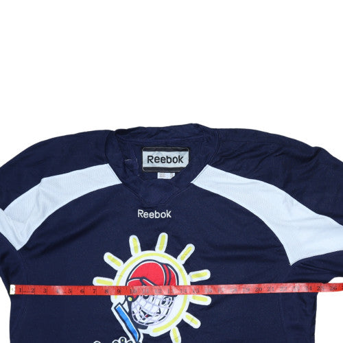 Reebok Men's Blue 2XL Pullover Hockey Graphic Sweatshirt