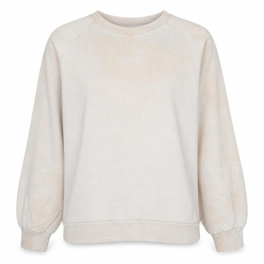 Levi's Women's Beige Crew Neck Pullover Sweatshirt Size S