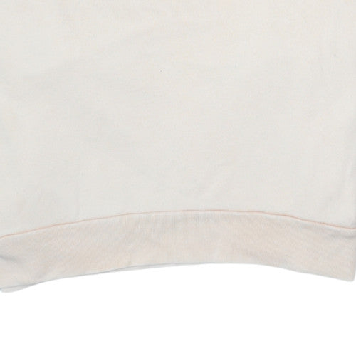 Levi's Women's Beige Crew Neck Pullover Sweatshirt Size S