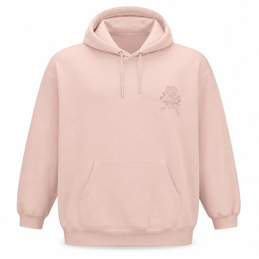 Primark Cares Disney Womens Beige Hoodie L Organic Cotton Mickey & Minnie