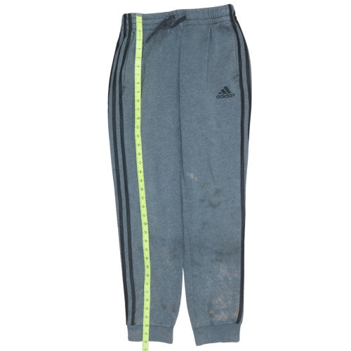 Adidas Men's Blue Jogger Sweatpants Size S Elastic Waist Activewear