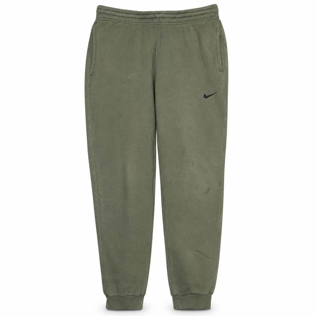 Nike Men's Green Sweatpants Joggers L Cotton Blend Activewear