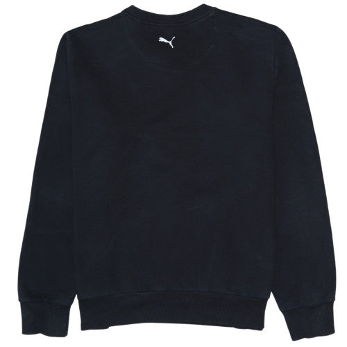 Puma Mens Black XXL Crew Neck Pullover Sweatshirt