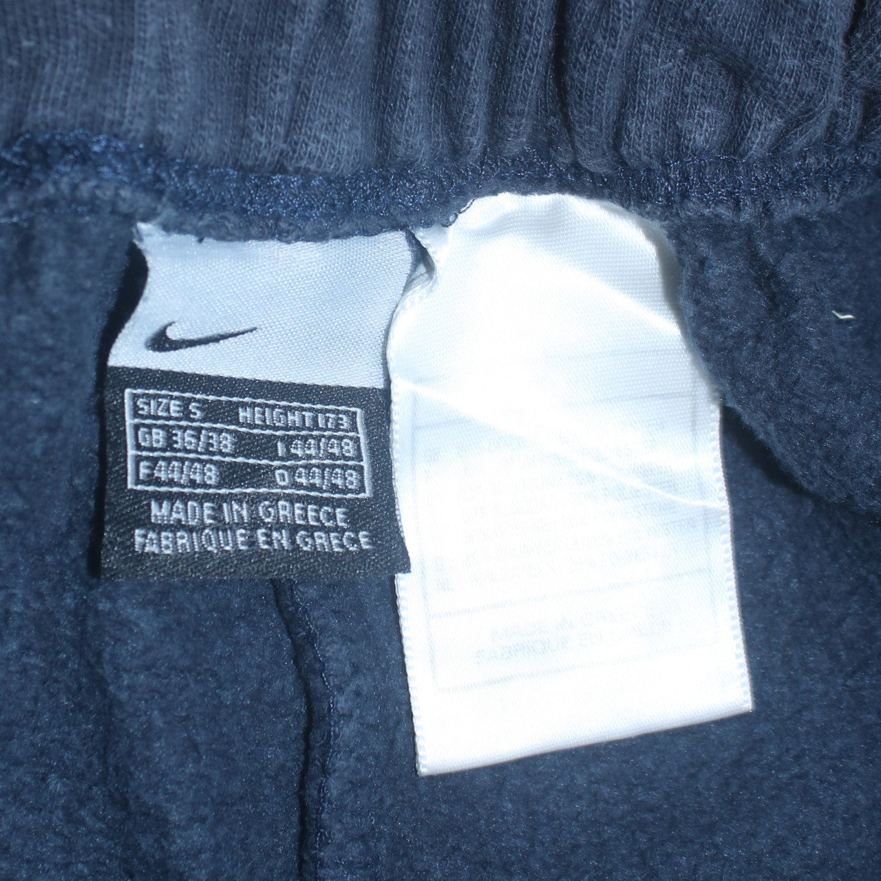 Nike Men's Blue Fleece Sweatpants S Regular Fit Activewear Trousers