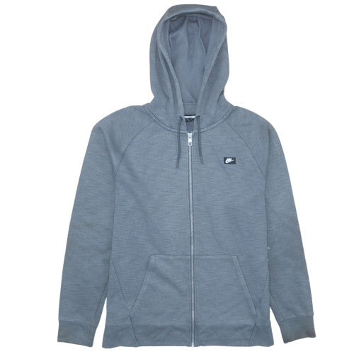 Nike Men's Grey Full Zip Hoodie Size M Regular Fit