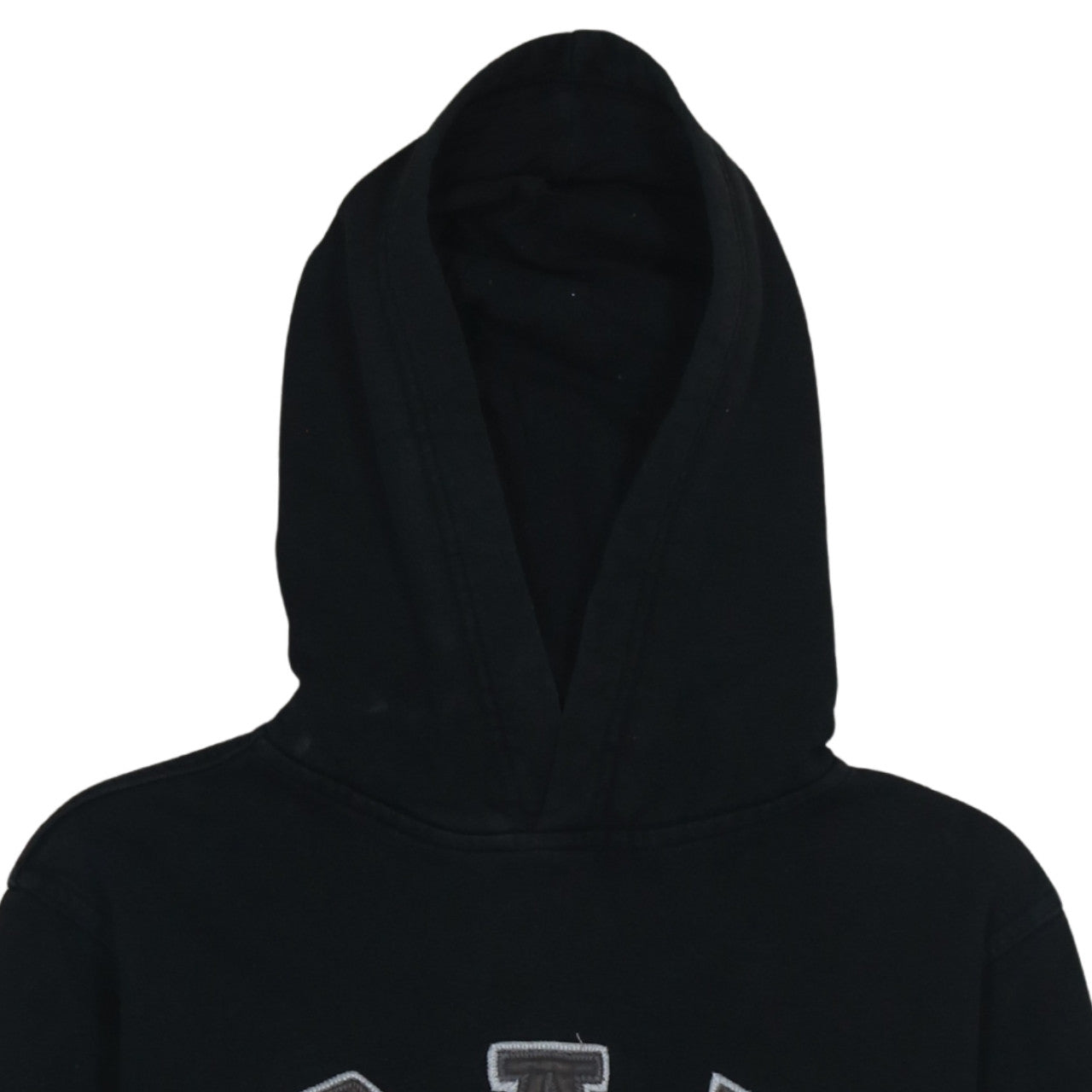 GAP Kids Girls Black XL 12 Years Pullover Hoodie with Logo Embroidery