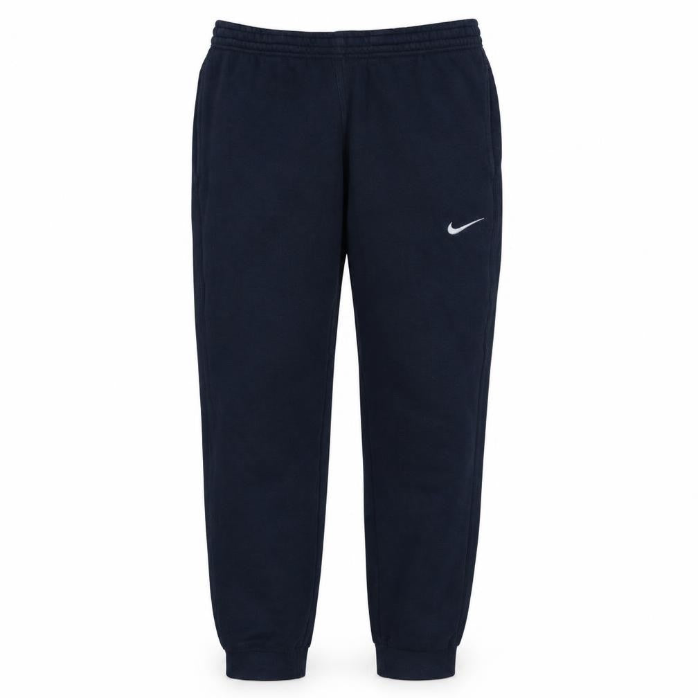 Nike Men's Blue Fleece Jogger Trousers Size L Regular Fit