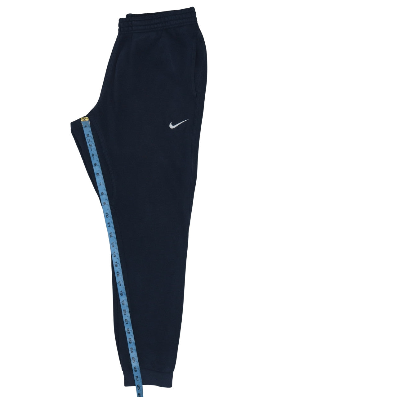 Nike Men's Blue Fleece Jogger Trousers Size L Regular Fit