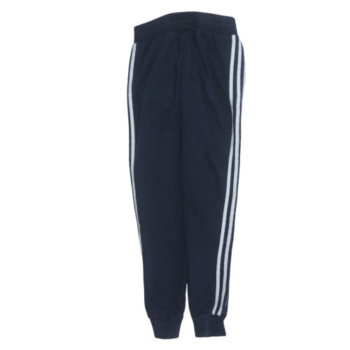 Adidas Mens Blue Jogger Sweatpants Size S Elastic Waist Classic Fit
