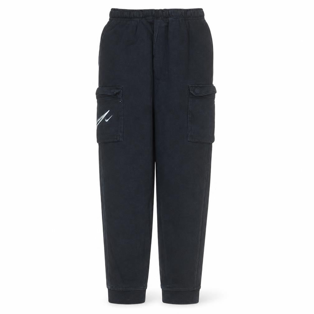 Nike Boys Black XL Jogger Fleece Activewear Trousers with Cargo Pockets