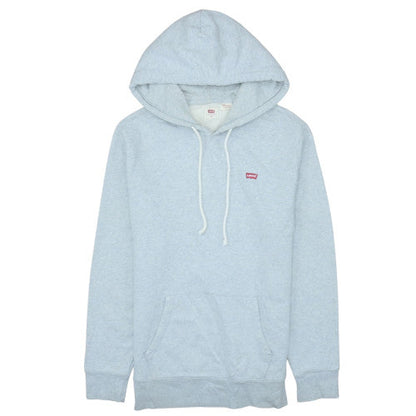 Levi's Men's Grey Pullover Hoodie Size M Regular Fit Logo
