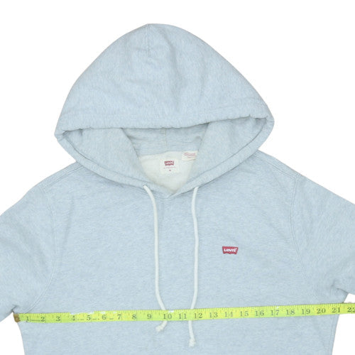Levi's Men's Grey Pullover Hoodie Size M Regular Fit Logo