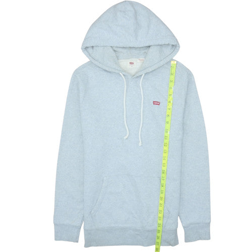 Levi's Men's Grey Pullover Hoodie Size M Regular Fit Logo