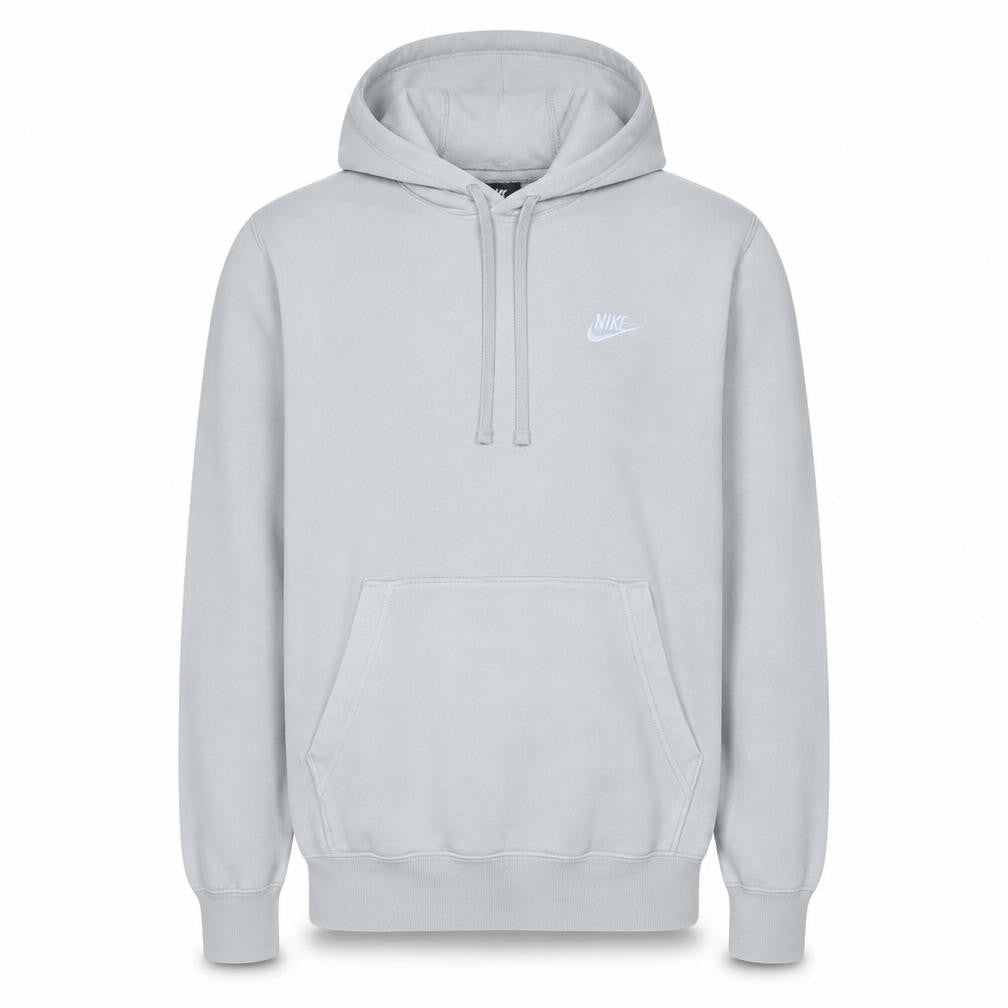 Nike Men's White Pullover Hoodie Small Regular Fit Fleece