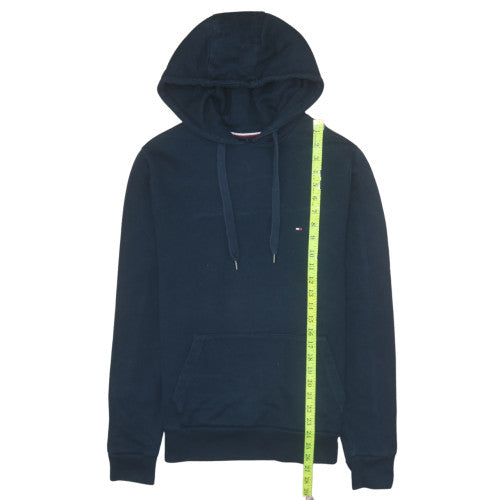 Tommy Hilfiger Men's Navy Pullover Hoodie Medium Cotton Blend
