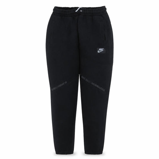Nike Men Black Fleece Jogger Trousers Size S Regular Fit