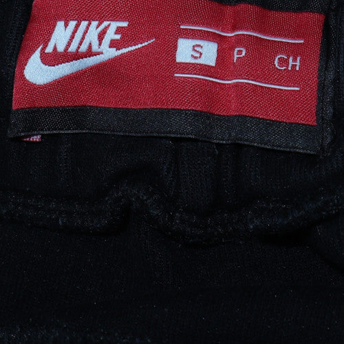 Nike Men Black Fleece Jogger Trousers Size S Regular Fit